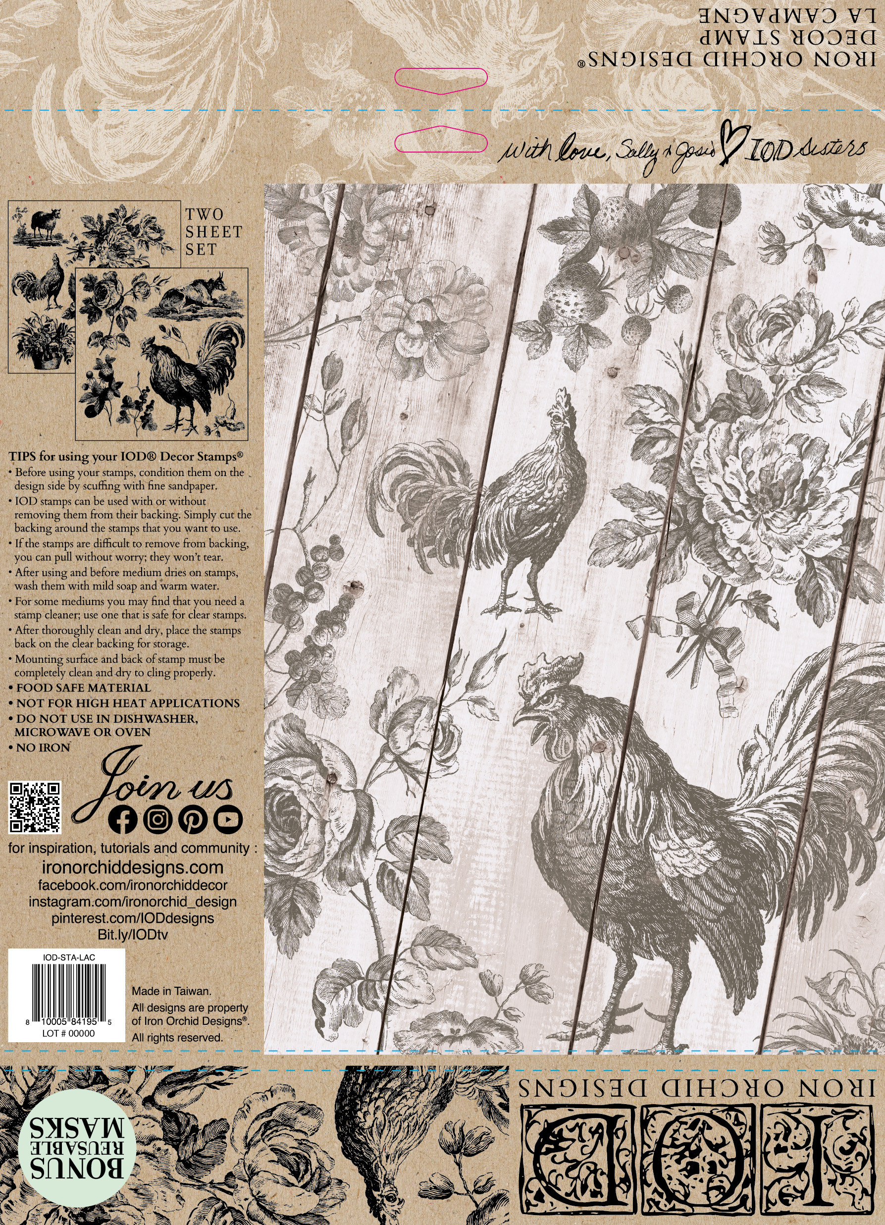 IOD-STA-LAC Packaging