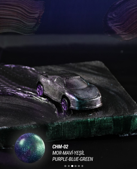 PURPLE BLUE GREEN