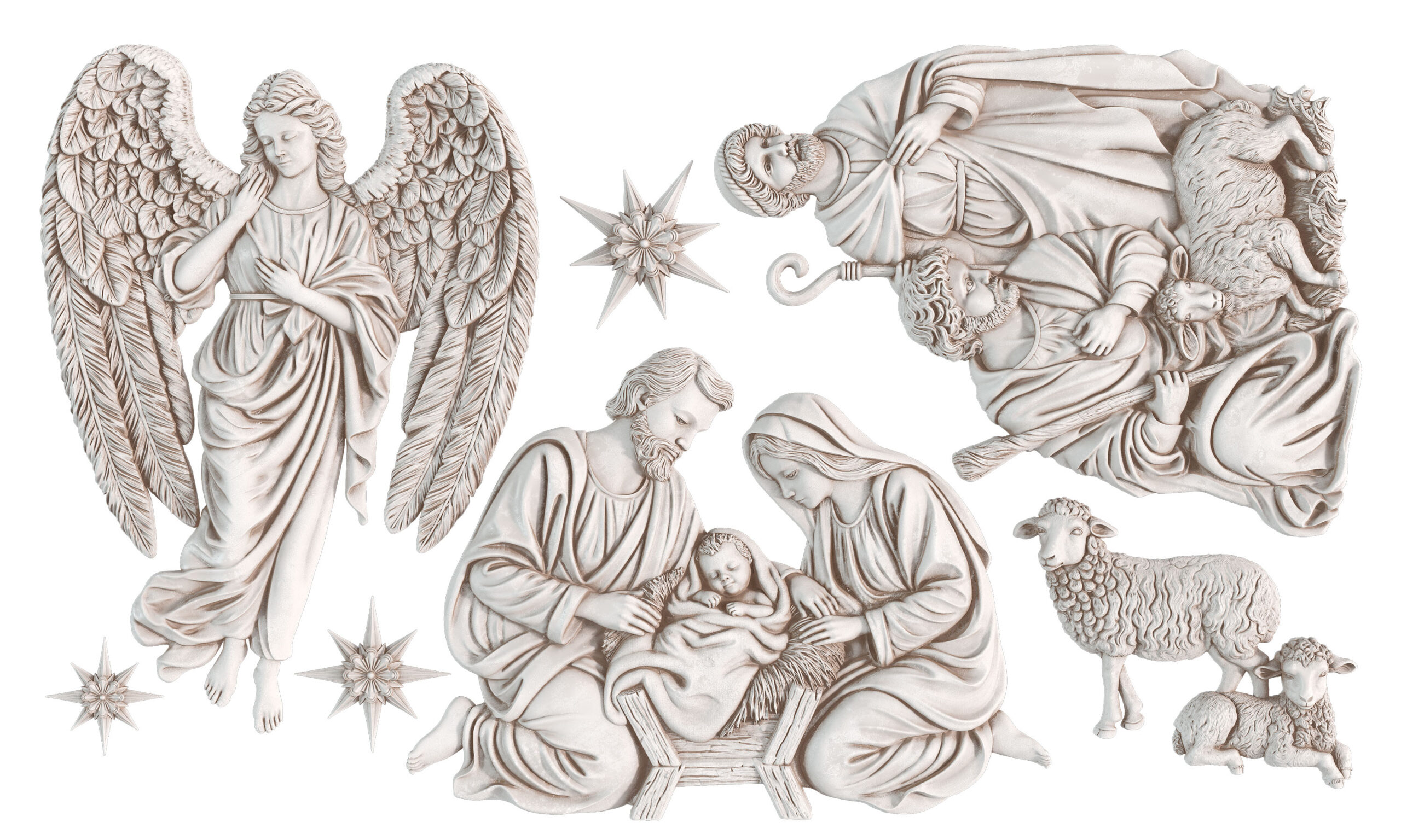 IOD-MOU-SIL Silent Night castings render